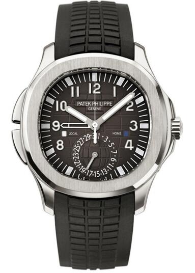 Review Patek Philippe Aquanaut 5164A-001 Travel Time 5164a Replica watch - Click Image to Close